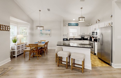 Seagrove Beach Casa | Dog-friendly home with pool, patio, & washer/dryer