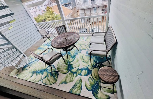 Dewey Beach Casa | Vivir en la playa ... Vista al mar, cuarto de la playa