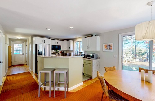 Truro Casa | Dog-friendly, hilltop home near the beach with hot tub, firepit & gorgeous porch