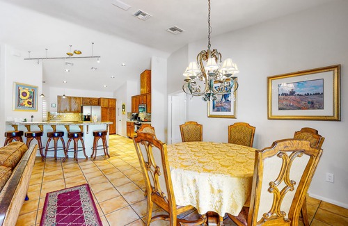 Cathedral City Casa | Dog-friendly home with private pool & spa, outdoor kitchen area