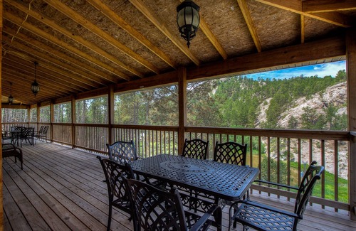 Custer Casa | Dog-friendly house with mountain view and pool access