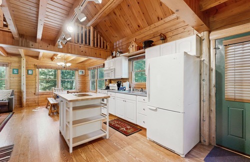 Greenville Casa | Dog-friendly lakefront home with deck, grill, WiFi, shared dock & water access