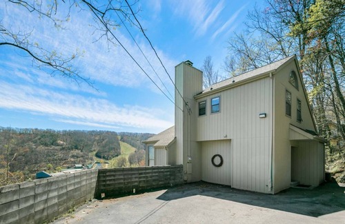 Chalet Village Cabina | Dog-Friendly Mtn View Hot Tub Sauna Free Dollywood Tkt (Ober View)