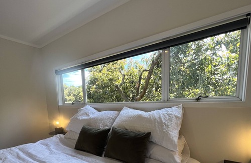 Aongatete Cabina | Dog friendly, rural, close to beaches, cafes, bush walks and golf courses