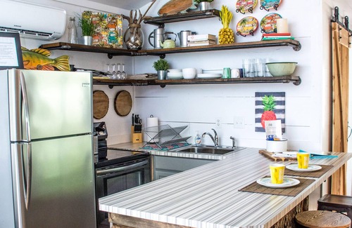 Eagle Rock Apartamento | Estudio que admite mascotas, terraza con vista al lago, cerca de Eureka Springs, Wi-Fi gratis