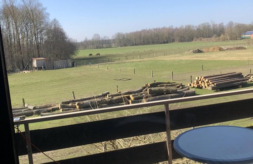 Jameln Apartamento | Apartamento apto para perros con una vista panorámica de la hermosa Wendland