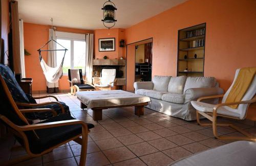 Saint-Samson Casa | Dogfriendly, grand jardin clos, 4 chambres, grand salon avec cheminée - Larès
