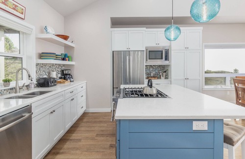 Pacific City Casa | Dogs OK, Deck with Ocean and River Views. Private Hot Tub/Indoor Community Pool