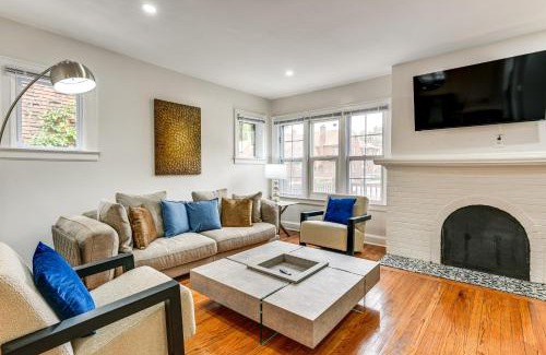 Detroit Casa | Dogs Welcome! Stylish Detroit Tudor with Fenced Yard