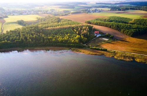 Lipnica Casa | Dom na wzgórzu z widokiem na jezioro z balią i sauną