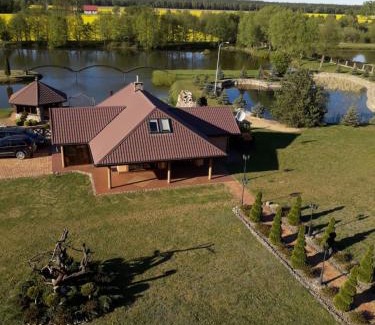 Dzialdowo Apartamento | Dom nad stawem przy lesie
