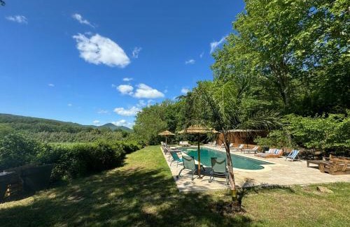 Lamalou-les-Bains Casa | Domain With Swimming Pool And Reception Room