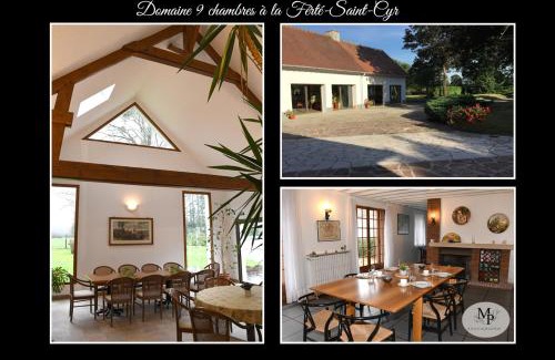 La Ferte-Saint-Cyr Apartamento | Domaine 9 chambres à la Ferté saint Cyr