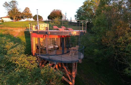 Gillonnay Chalet De Esquí | Domaine des Étoiles - Logements Insolites