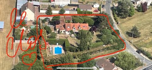 Noyers-sur-Cher Casa | Domaine entier Le Clos des Trois Provinces 20 personnes Zoo Beauval