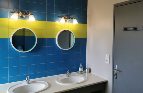 Theza Cabaña | Gîte-appartement-Baño Privado-Superior-Vista a la Montana