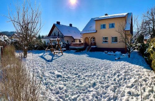 Stronie Slaskie Casa | Domek Monte Black z jacuzzi i sauną fińską