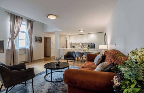Old Town Apartamento | Domillion 3bdr Huge Town Hall Luxury Apt A/C D3948