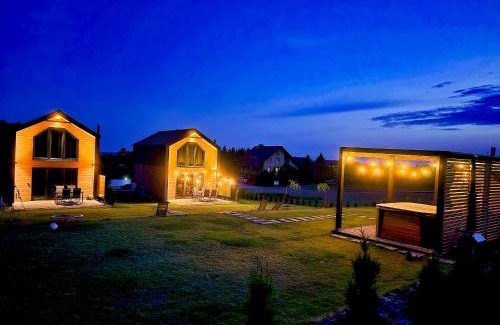 Krajno Pierwsze Casa | Domki Diabolina - sauna, jacuzzi, klimatyzacja, kominki