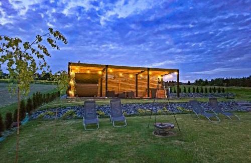 Krajno Pierwsze Casa | Domki Diabolina - sauna, jacuzzi, klimatyzacja, kominki