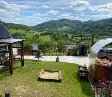 Limanowa Casa | Domki- Limanowa, domki z balią i sauną
