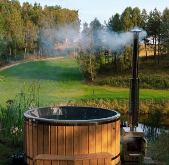 gmina Stezyca Casa | Domki na Kaszubach z banią jacuzzi - Gołubie - Sikorska Dolina III