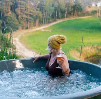 gmina Stezyca Casa | Domki na Kaszubach z banią jacuzzi - Gołubie - Sikorska Dolina III