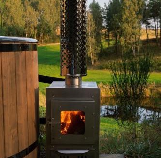 gmina Stezyca Casa | Domki na Kaszubach z banią jacuzzi - Gołubie - Sikorska Dolina III