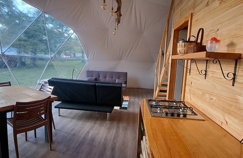 Coyhaique Cabina | Domo equipado para 5 personas en la naturaleza a 25 min de aeropuerto y ciudad