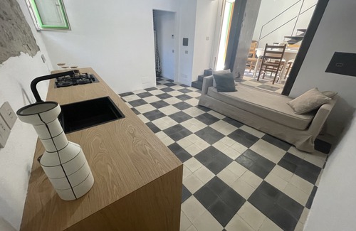 Letojanni Casa | Casa Don Michele,vista al mar, para 4 personas a solo 20 metros de la playa