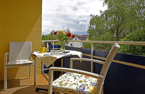 Tuebingen Apartamento | Habitación doble con ducha y aseo.