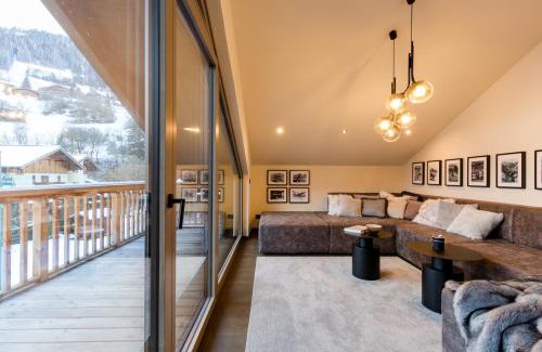 Grossarl Chalet De Esquí | Dorfchalet das Luxus-Wellness-Chalet im Skigebiet