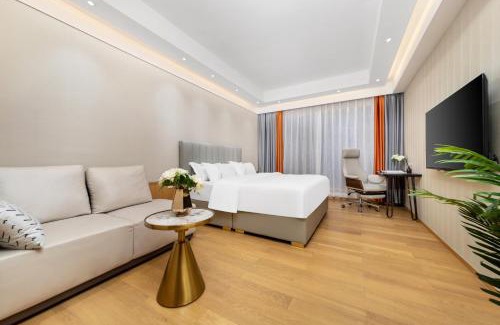 Guangzhou Apartamento | Doria Home International Apartment -Guangzhou Huijin IFC Keyun Road Metro Branch-Canton Fair Free Shuttle