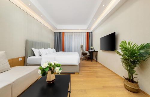 Guangzhou Apartamento | Doria Home International Apartment -Guangzhou Huijin IFC Keyun Road Metro Branch-Canton Fair Free Shuttle