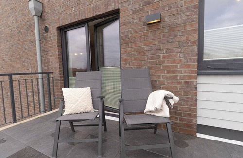 Dorumer Neufeld Apartamento | Dorumer Sielhuus 12 - Strandnah mit Sauna und Balkon