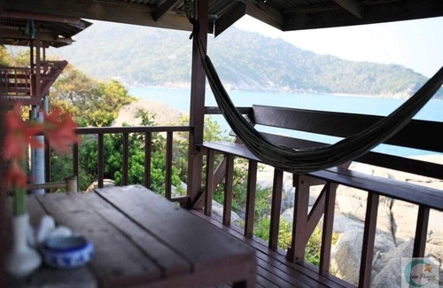 Baan Tai Casa | Cama matrimonial, fan Bungalow con vista al mar