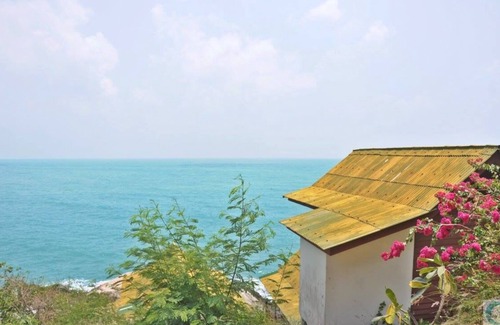 Baan Tai Casa | Cama matrimonial, fan Bungalow con vista al mar
