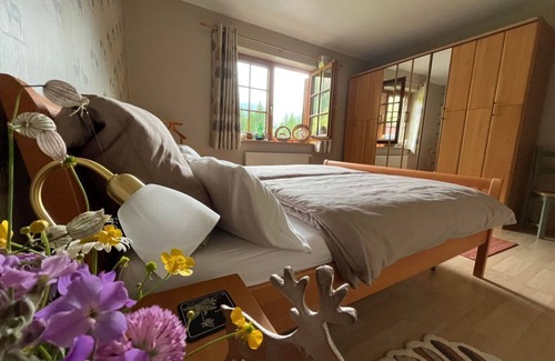 Mallnitz Cama Y Desayuno | Double room Anna - Haus Seebach