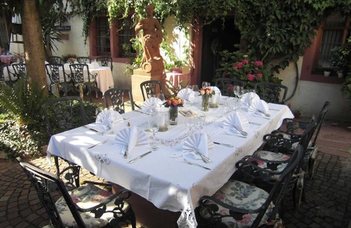Michelstadt Hotel | Habitación doble en línea - Hotel-Restaurant Drei Hasen