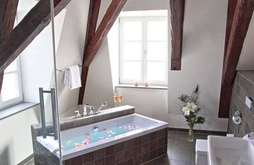 Bad Bergzabern Casa | Habitación doble, ducha o baño, WC - Schlosshotel Bergzaberner Hof