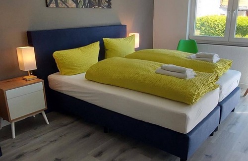 Manderscheid Cabaña | Habitación doble ducha / WC (1 persona) - Pension am Lieserpfad