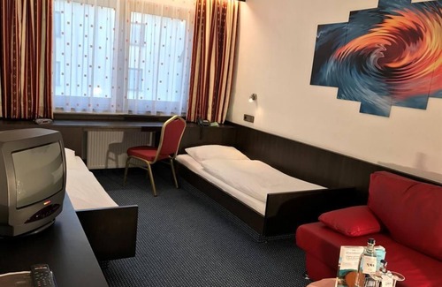 Boppard Casa | Habitación doble, ducha / WC, edificio principal - Hotel Rheinlust