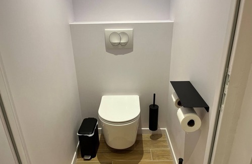 Villers-Cotterets Apartamento | Double room with bathroom