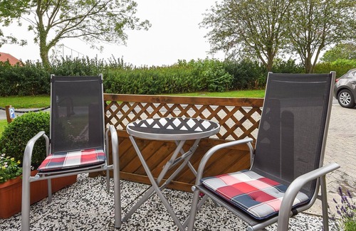 Neuharlingersiel Cabaña | Double room with balcony or terrace - Double room in the Hotel-Pension