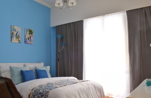 Agios Panteleimonas Apartamento | Double Room With Extra bed - Athens Greek Blue Rooms