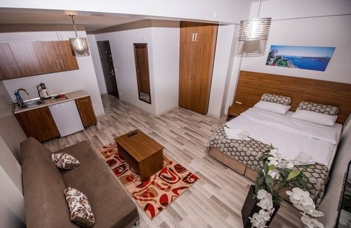 Emin Sinan Casa | Habitación Doble con Cocineta
