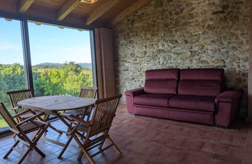 Sassetta Apartamento | Double room with veranda "Verde"