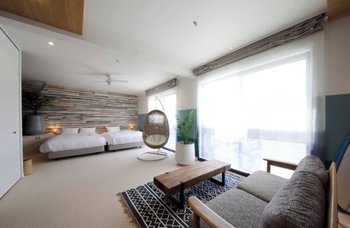 Karasumaoike Hotel | Double studio HAWAIAN CHILL for 1 night without / Kyoto Kyōto