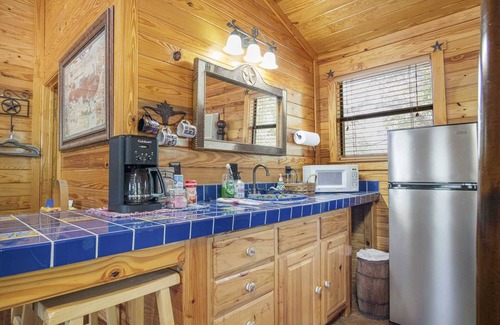 Bandera Cabina | Habitación Doble U Barr Ranch Texan Cabin