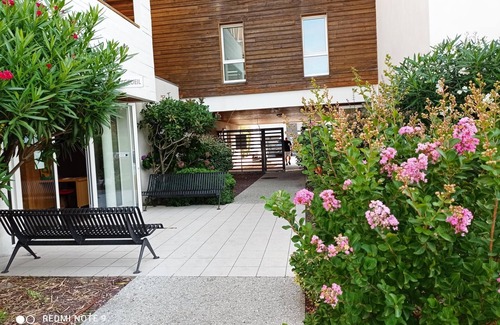 Moliets-et-Maa Apartamento | Douceur océane: T3 apartment with swimming pool and sauna, 3 minutes from the beach